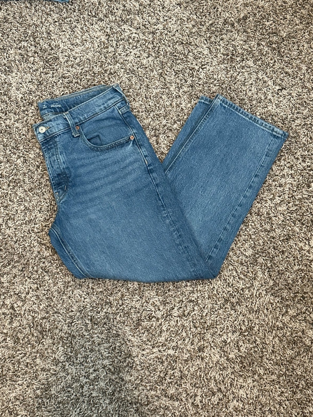 Old Navy Straight-Leg Midwash Women's Jeans
